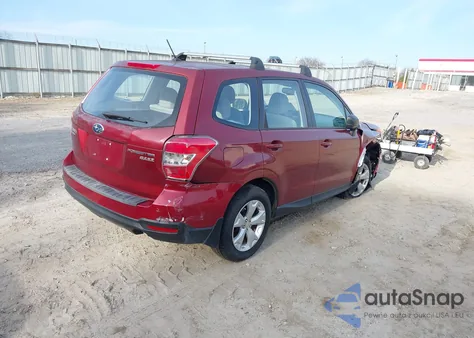 2015 Subaru Forester 2.5I from USA, damaged, VIN JF2SJAAC3FH441007
